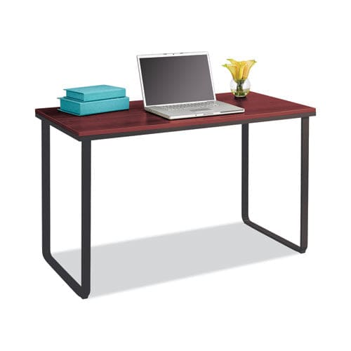 Safco Steel Desk 47.25 X 24 X 28.75 Cherry/black - Furniture - Safco®