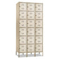 Safco Three-column Box Locker 36w X 18d X 78h Two-tone Tan - Furniture - Safco®