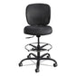 Safco Vue Heavy-duty Extended-height Stool Supports Up To 350 Lb 23 To 32.5 Seat Height Black Fabric - Office - Safco®