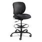 Safco Vue Heavy-duty Extended-height Stool Supports Up To 350 Lb 23 To 32.5 Seat Height Black Fabric - Office - Safco®