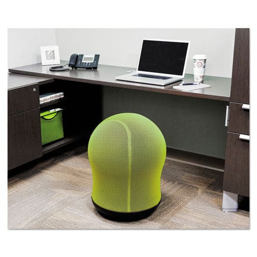 Safco Zenergy Swivel Ball Chair Backless Supports Up To 250 Lb Orange Seat Black Base - Furniture - Safco®