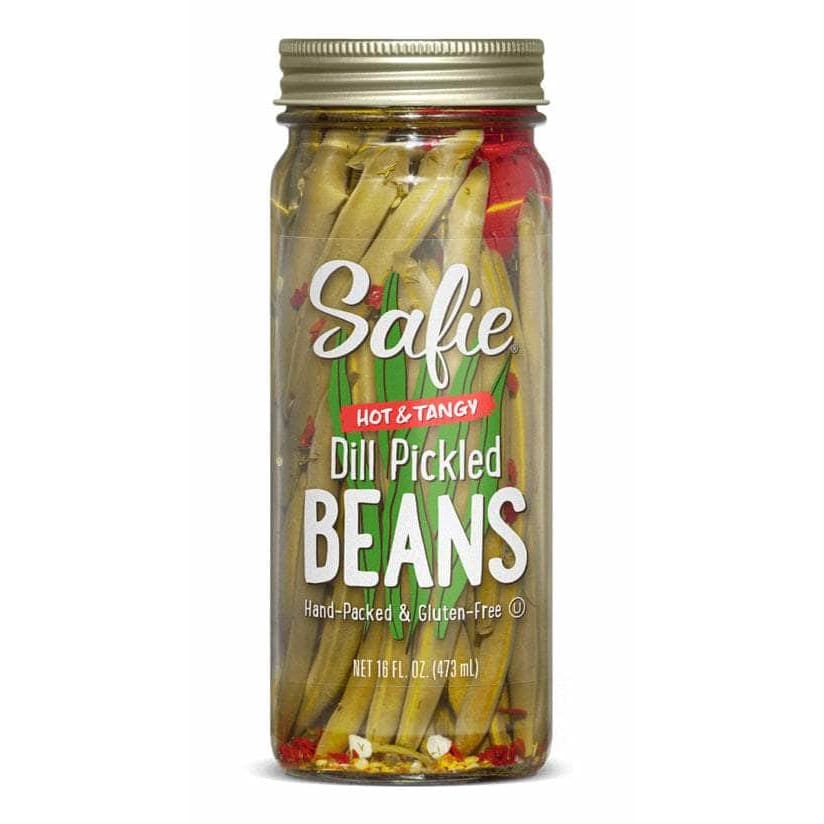 SAFIE SAFIE Beans Pickled Ht Tngy Dil, 16 oz