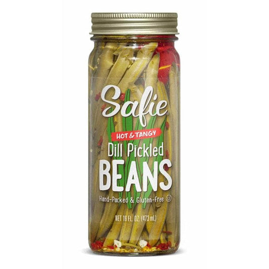SAFIE SAFIE Beans Pickled Ht Tngy Dil, 16 oz