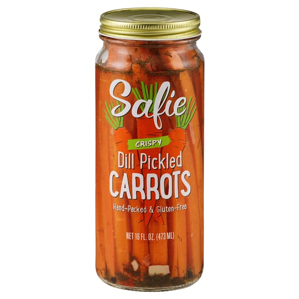 Safie Safie Crispy Dill Pickled Carrots, 16 oz
