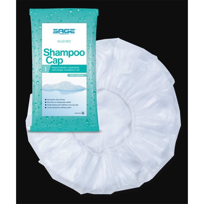 Sage Products Comfort Bath Shampoo Cap (Pack of 3) - Personal Care >> Bedside Care - Sage Products