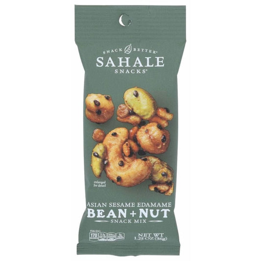 SAHALE SNACKS SAHALE SNACKS Asian Sesame Edamame Bean Nut Snack Mixes, 1.25 oz