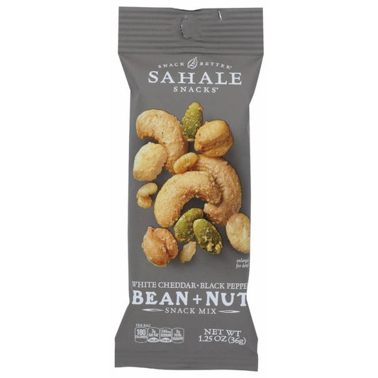 SAHALE SNACKS SAHALE SNACKS White Chddr Blck Ppr Bn Mx, 1.25 oz