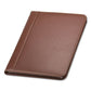 Samsill Contrast Stitch Leather Padfolio 8 1/2 X 11 Leather Tan - School Supplies - Samsill®