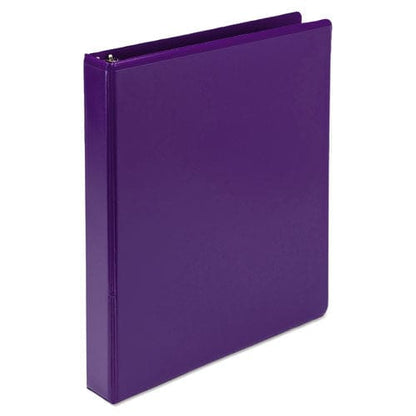 Samsill Earth’s Choice Plant-based Durable Fashion View Binder 3 Rings 1 Capacity 11 X 8.5 Purple 2/pack - School Supplies - Samsill®