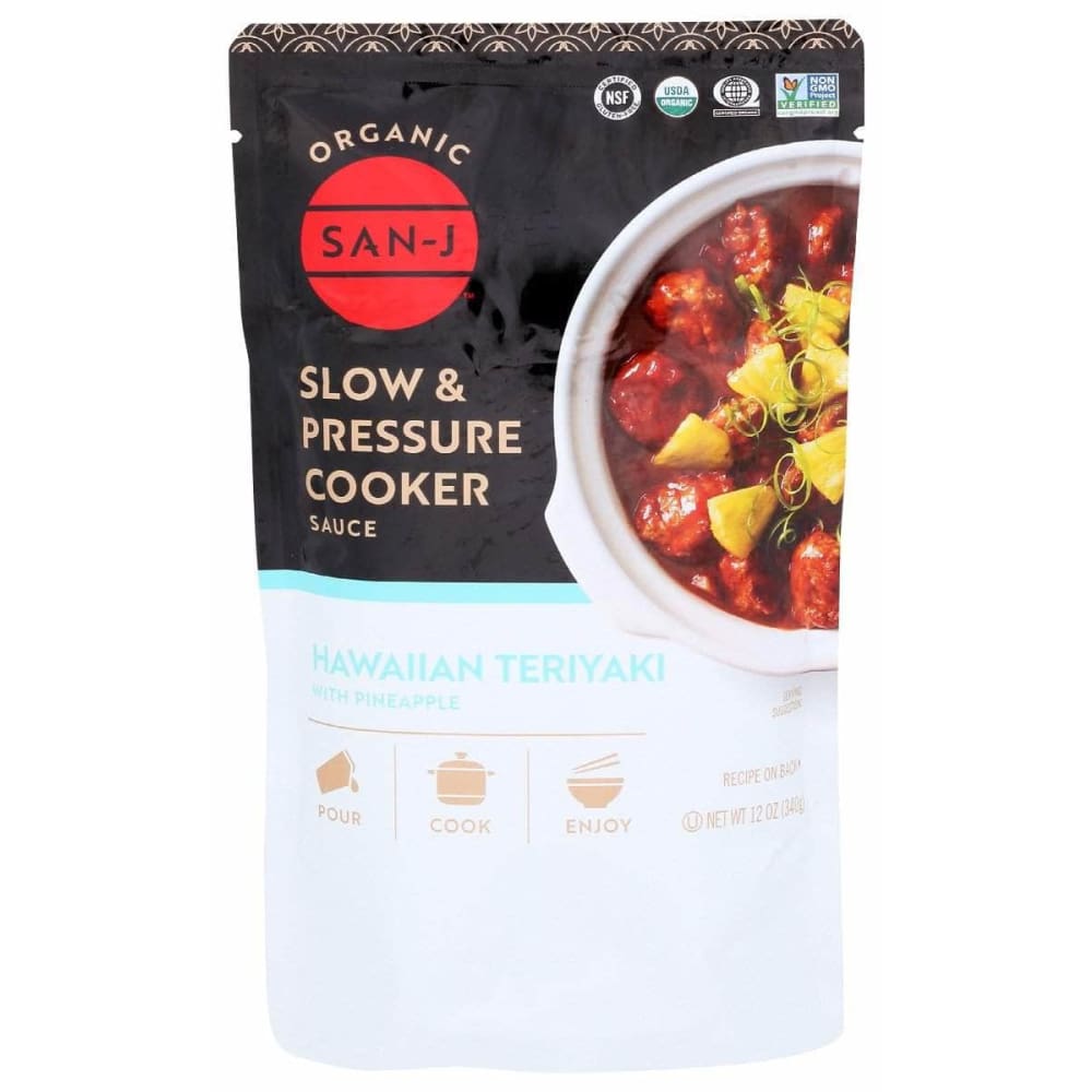 SAN J San J Sauce Hawaiian Teriyaki, 12 Oz