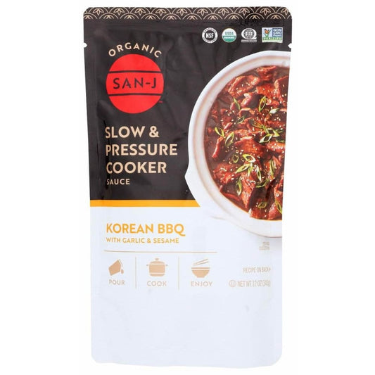 SAN J San J Sauce Korean Bbq, 12 Oz