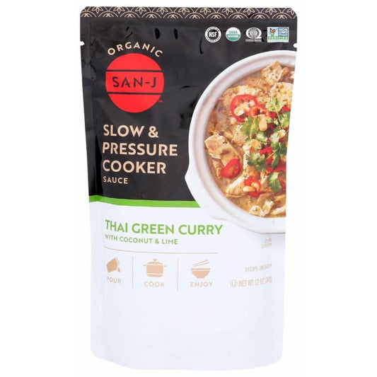 SAN J San J Sauce Thai Green Curry, 12 Oz