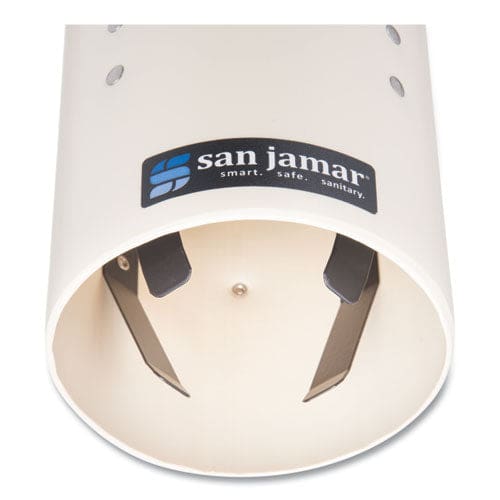 San Jamar Foam Cup Dispenser With Removable Cap For 4 Oz To 10 Oz Cups Sand - Food Service - San Jamar®