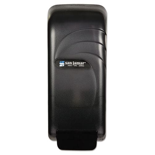 San Jamar Oceans Universal Liquid Soap Dispenser 800 Ml 4.5 X 4.38 X 10.5 Black - Janitorial & Sanitation - San Jamar®