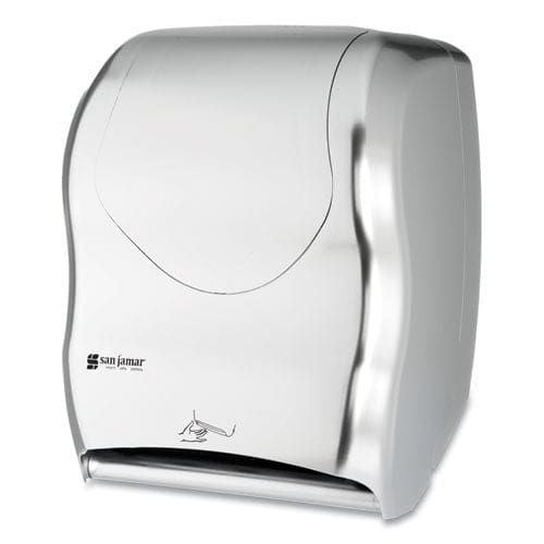 San Jamar Smart System With Iq Sensor Towel Dispenser 16.5 X 9.75 X 12 Silver - Janitorial & Sanitation - San Jamar®