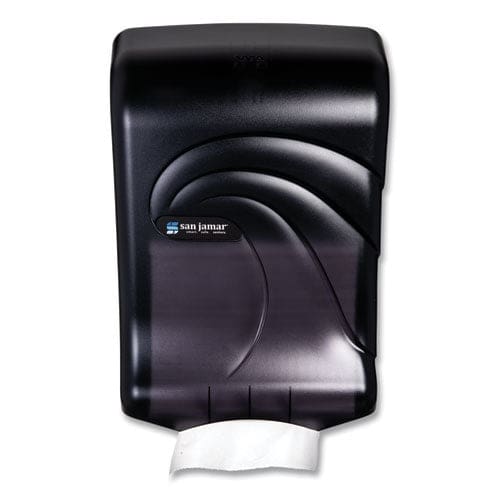 San Jamar Ultrafold Multifold/c-fold Towel Dispenser Oceans 11.75 X 6.25 X 18 Transparent Black Pearl - Janitorial & Sanitation - San Jamar®