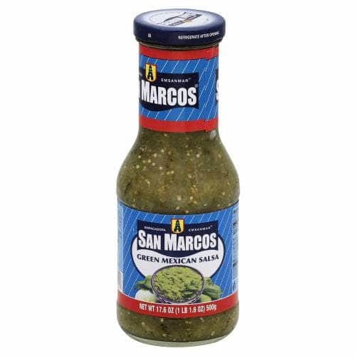 SAN MARCOS SAN MARCOS Green Mexican Salsa, 17.6 oz