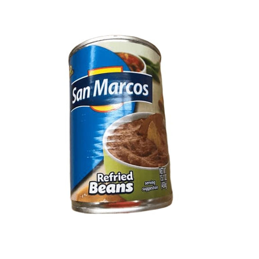 San Marcos Refried Beans, 15.7 oz - ShelHealth.Com