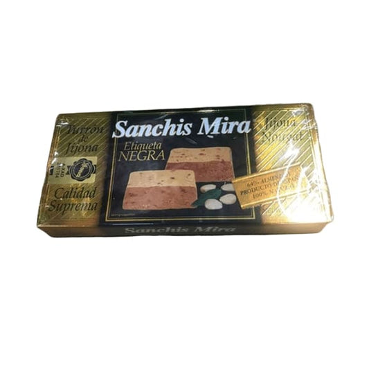 Sanchis Mira Turron de Jijona Etiqueta Negra, 7 oz - ShelHealth.Com