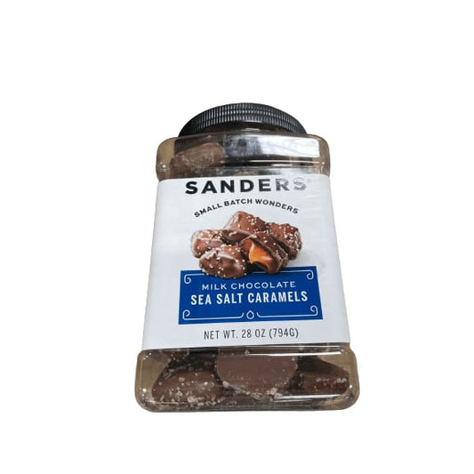 Sanders Sanders Milk Chocolate Sea Salt Caramels, 28 oz.
