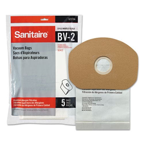 Sanitaire Disposable Dust Bags For Sanitaire Commercial Backpack Vacuum 5/pack 10 Packs/carton - Janitorial & Sanitation - Sanitaire®