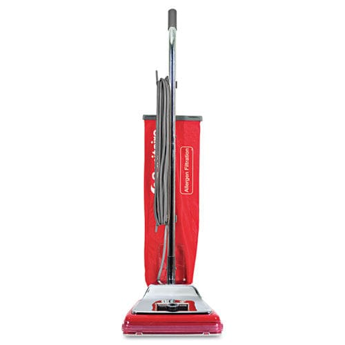 Sanitaire Tradition Upright Vacuum Sc888k 12 Cleaning Path Chrome/red - Janitorial & Sanitation - Sanitaire®