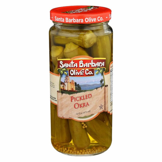 SANTA BARBARA SANTA BARBARA Pickled Okra, 16 oz