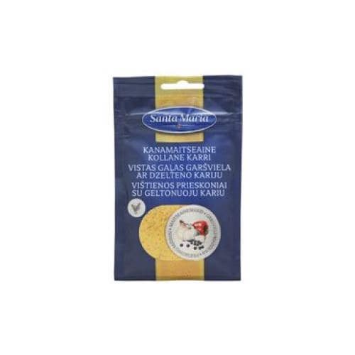 SANTA MARIA Chicken Spices with yellow curry 0.85 oz. (24g.) - Santa Maria
