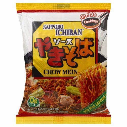 Sapporo Ichiban Sapporo Noodle Ichiban Chow Mein, 3.6 oz
