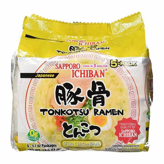 SAPPORO SAPPORO Ramen Ichi Tonkotsu 5Pk, 18.5 oz