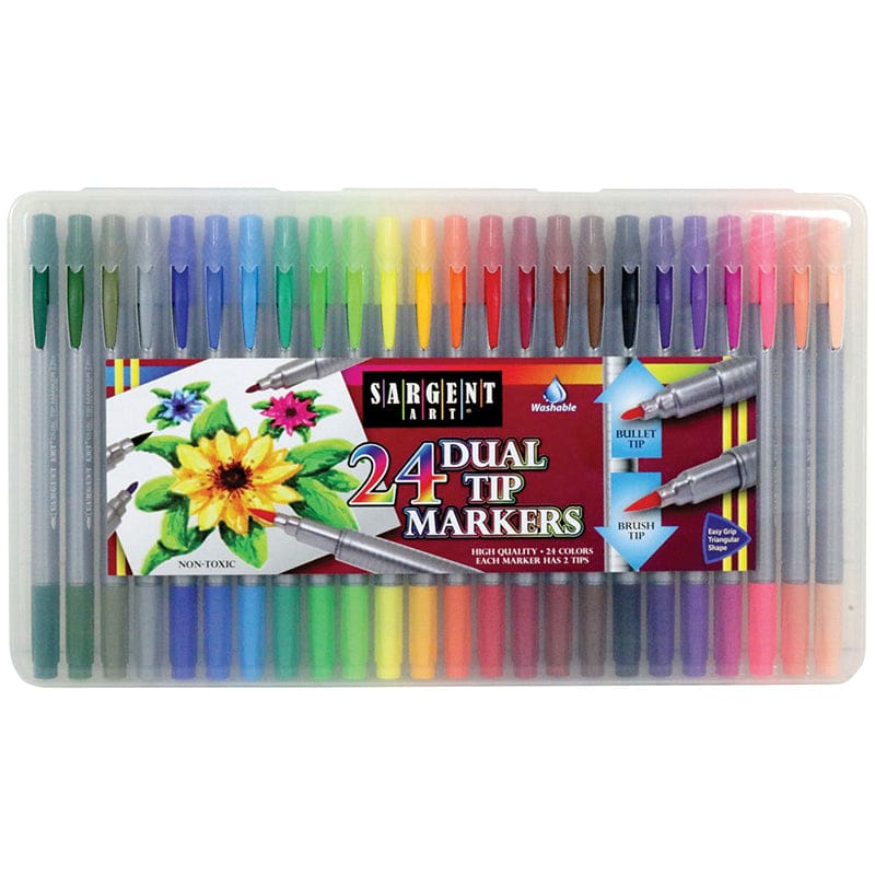 Sargent Art Dual Tip Markers (Pack of 3) - Markers - Sargent Art Inc.