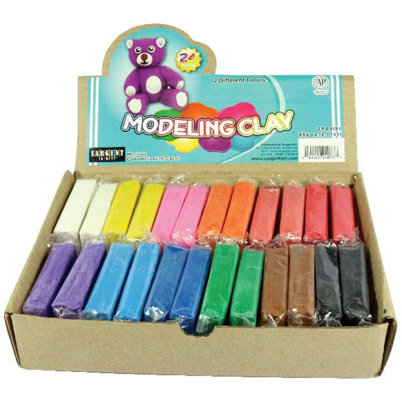 Sargent Art Modeling Clay Classpack (Pack of 3) - Clay & Clay Tools - Sargent Art Inc.