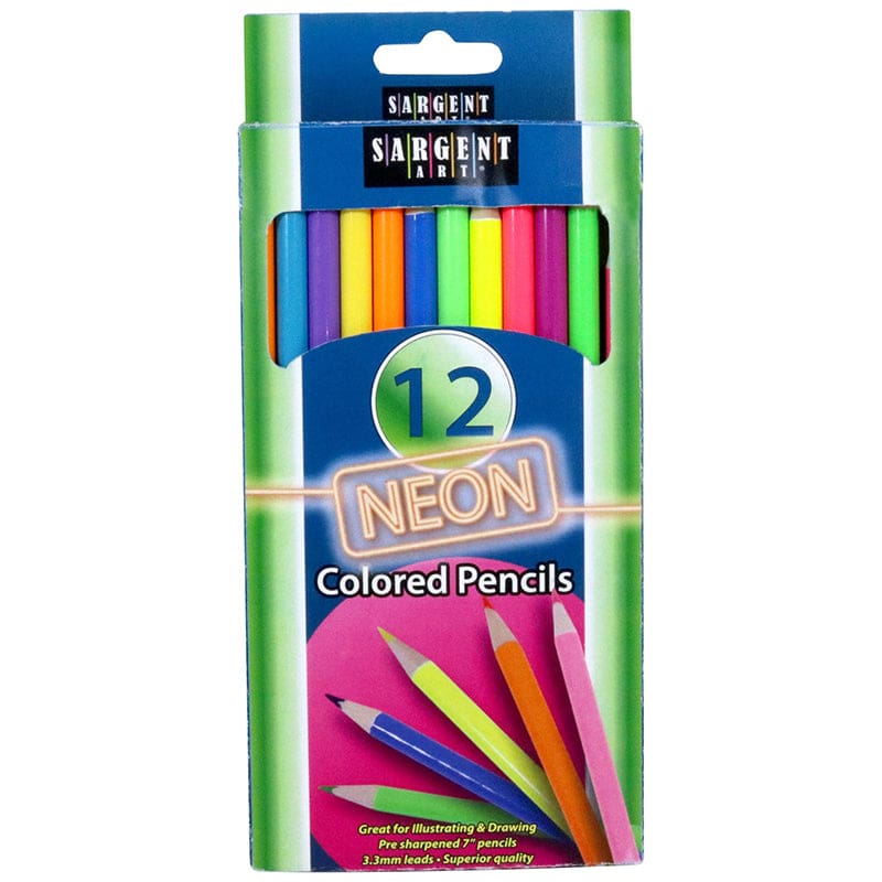 Sargent Art Neon Colored Pencils (Pack of 8) - Colored Pencils - Sargent Art Inc.