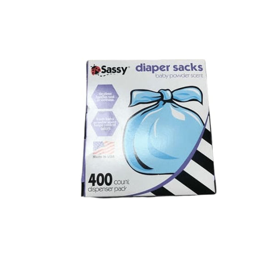 Sassy Baby Disposable Diaper Sacks, 400 Count - ShelHealth.Com