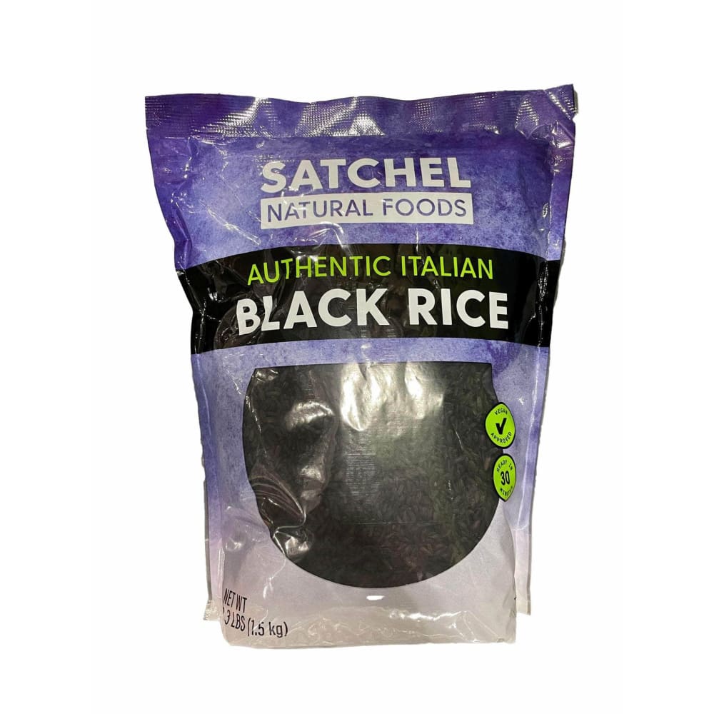 Satchel Natural Foods Satchel Natural Foods Authentic Italian Black Rice, 3 lbs.