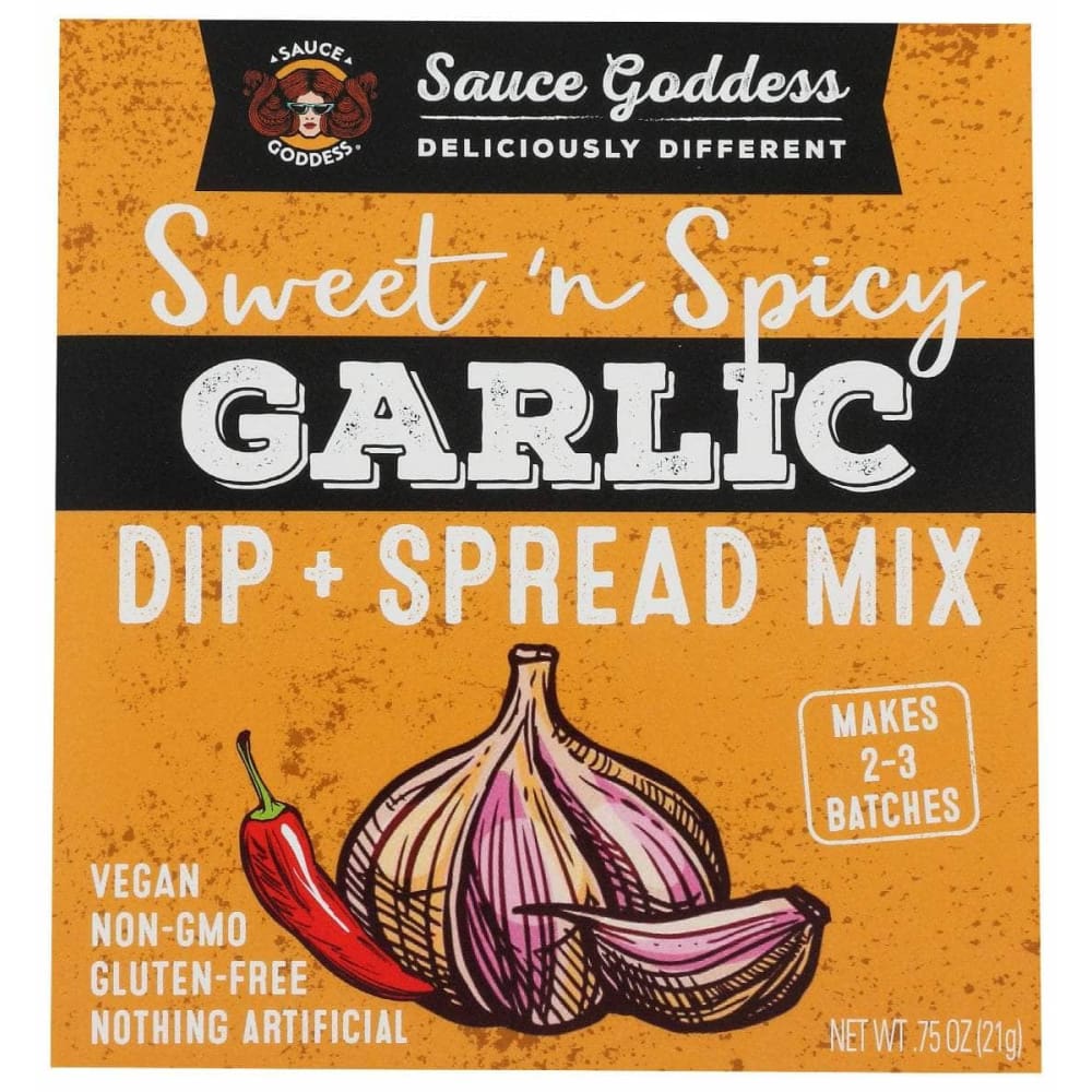 SAUCE GODDESS SAUCE GODDESS Mix Dip Spicy Garlic Sprd, .75 oz