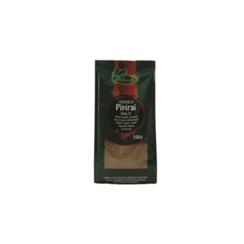 Red Sauda SAUDA Ground Black Pepper, 3.53 oz. (100g.) | ShelHealth