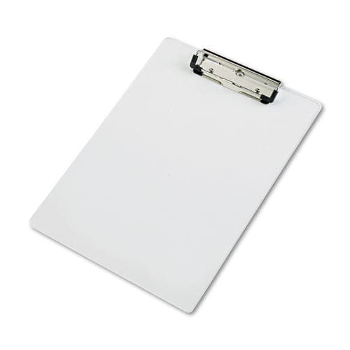 Saunders Acrylic Clipboard 0.5 Clip Capacity Holds 8.5 X 11 Sheets Clear - Office - Saunders