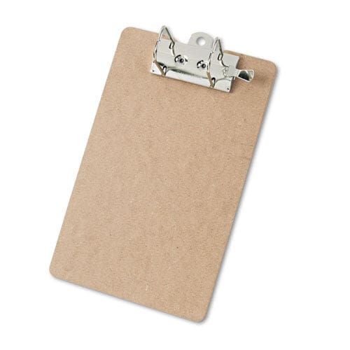 Saunders Recycled Hardboard Archboard Clipboard 2.5 Clip Capacity Holds 8.5 X 11 Sheets Brown - Office - Saunders