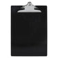 Saunders Recycled Plastic Clipboard With Ruler Edge 1 Clip Capacity Holds 8.5 X 11 Sheets Black - Office - Saunders