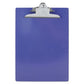 Saunders Recycled Plastic Clipboard With Ruler Edge 1 Clip Capacity Holds 8.5 X 11 Sheets Black - Office - Saunders
