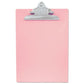 Saunders Recycled Plastic Clipboard With Ruler Edge 1 Clip Capacity Holds 8.5 X 11 Sheets Blue - Office - Saunders