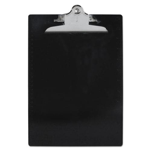 Saunders Recycled Plastic Clipboard With Ruler Edge 1 Clip Capacity Holds 8.5 X 11 Sheets Purple - Office - Saunders