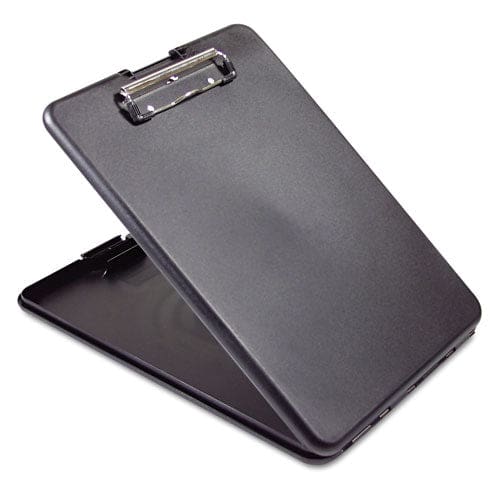 Saunders Slimmate Storage Clipboard 0.5 Clip Capacity Holds 8.5 X 11 Sheets Black - Office - Saunders
