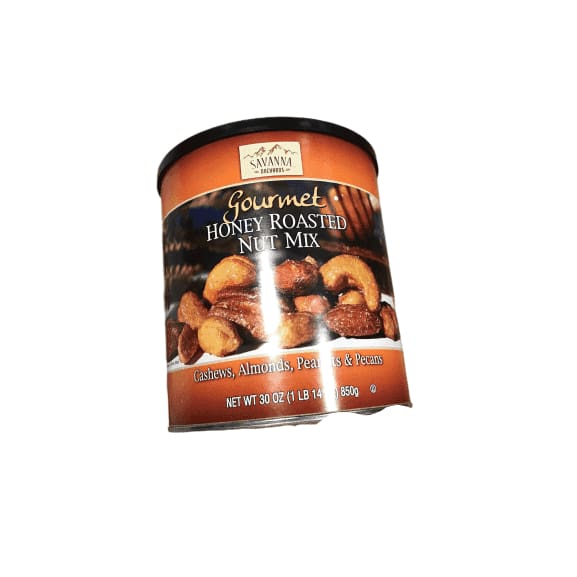 Savanna Orchards Gourmet Honey Roasted Nut Mix, 30 Ounce - ShelHealth.Com