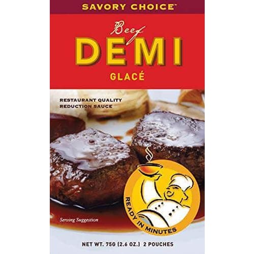 SAVORY CHOICE Grocery > Cooking & Baking SAVORY CHOICE: Beef Demi Glace, 2.6 oz