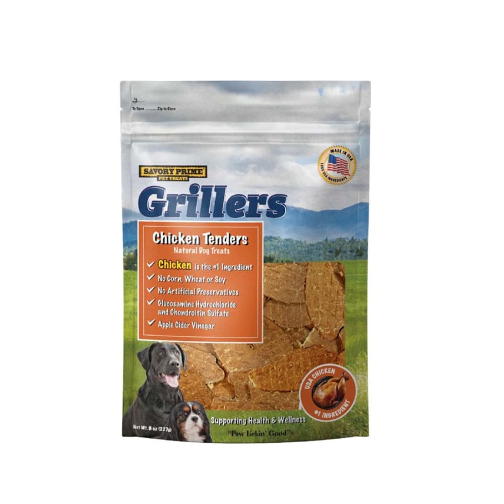 Savory Prime Grillers Chicken Tenders Dog Treat 8 oz - Pet Supplies - Savory