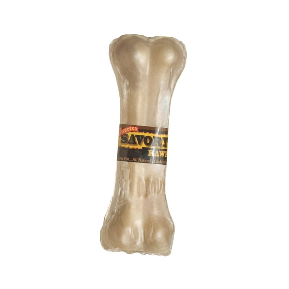 Savory Prime Pressed Bone Natural 4.5 in - Pet Supplies - Savory
