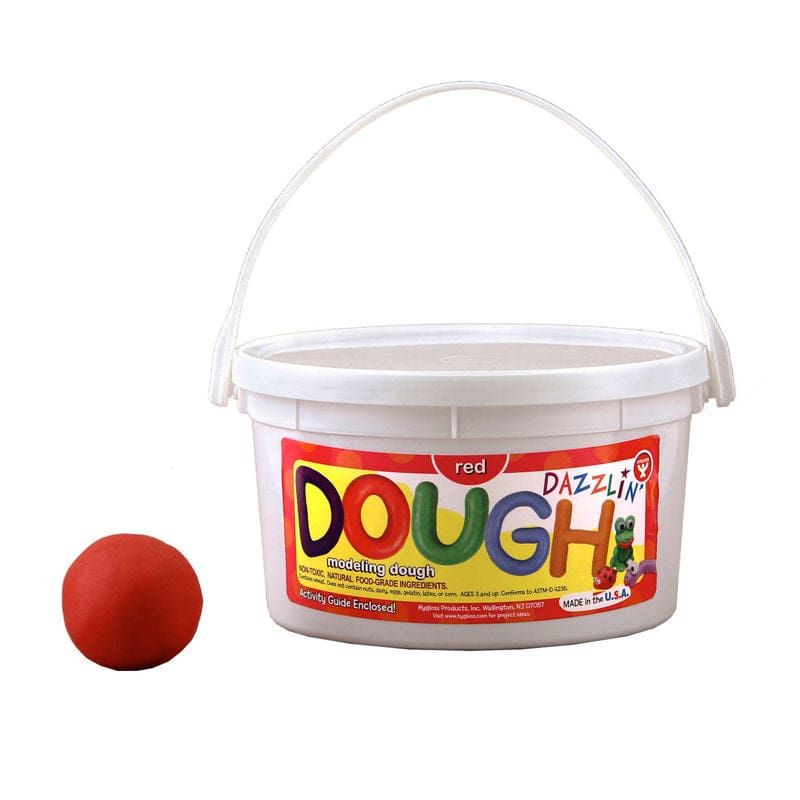 Scented Dazzlin Dough Red Watermelon 3 Lb Tub (Pack of 3) - Dough & Dough Tools - Hygloss Products Inc.