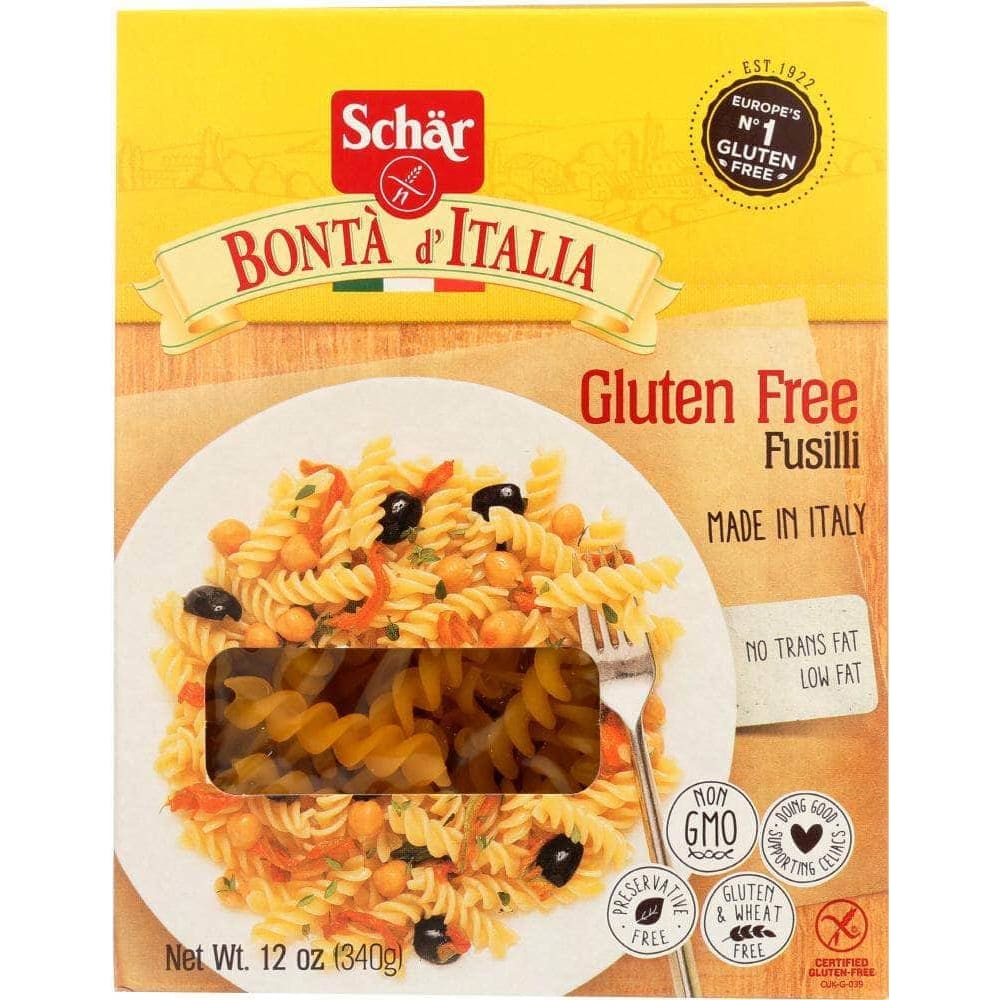 Schar Schar Pasta Fusilli Gluten Free, 12 oz